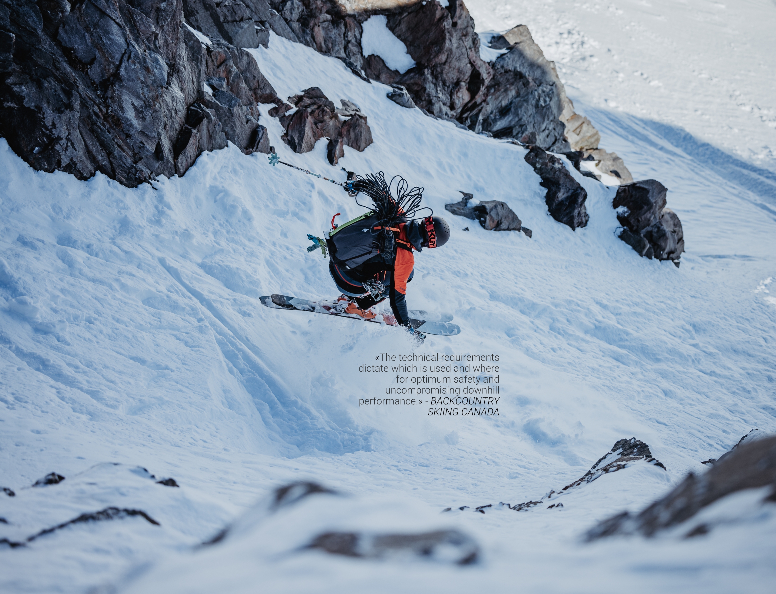 Xenic: Peak performer. Lightweight ski touring binding with