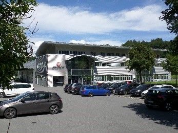 Firmengebäude heute