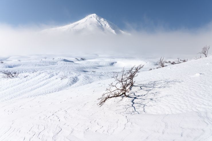 Winter im Land der Vulkane